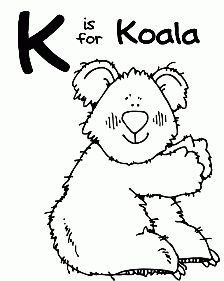 Koala Coloring Pages | Clipart Panda - Free Clipart Images