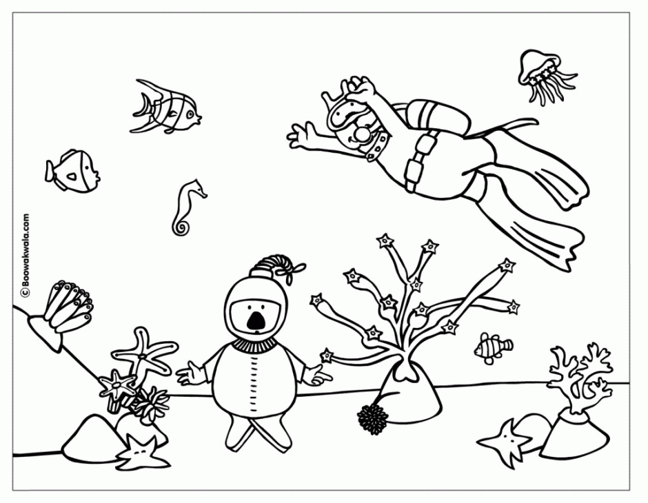 Free Coral Reef Coloring Pages Printable Download 182257 Coral 