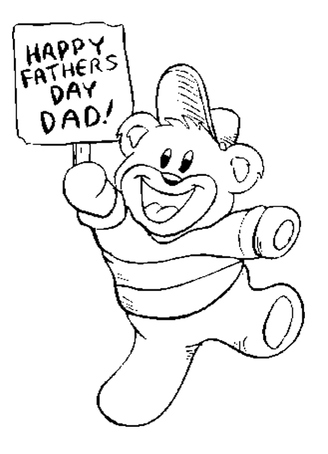 Fathers day coloring pages printables Mike Folkerth - King of 