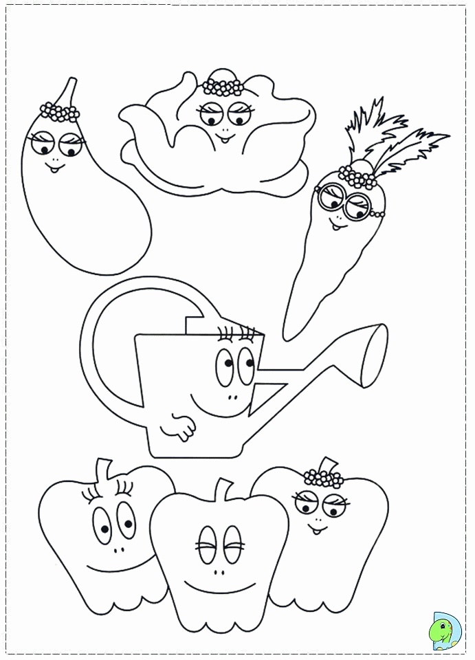 Barbapapa coloring page- DinoKids.