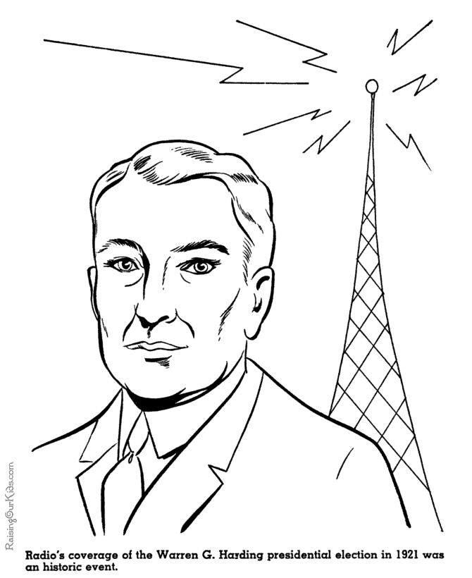 Thomas Edison Inventions American History For Kids Coloring Pages 