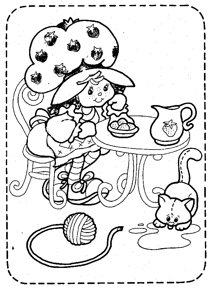Strawberry Shortcake coloring Pages