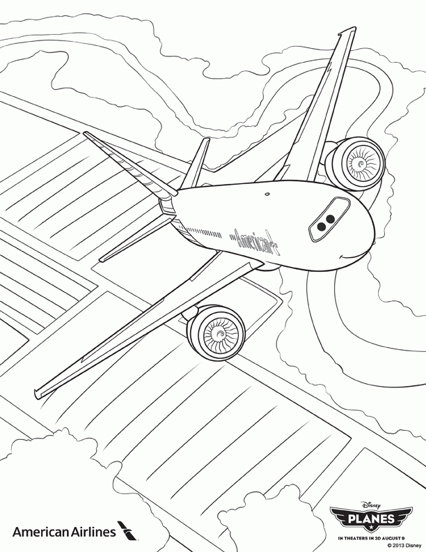 Disney Pixar Planes Coloring Pages Images & Pictures - Becuo