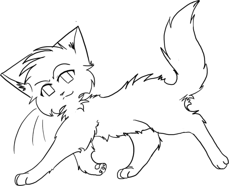 Animal Coloring Download Printable Image About Warrior Cats 