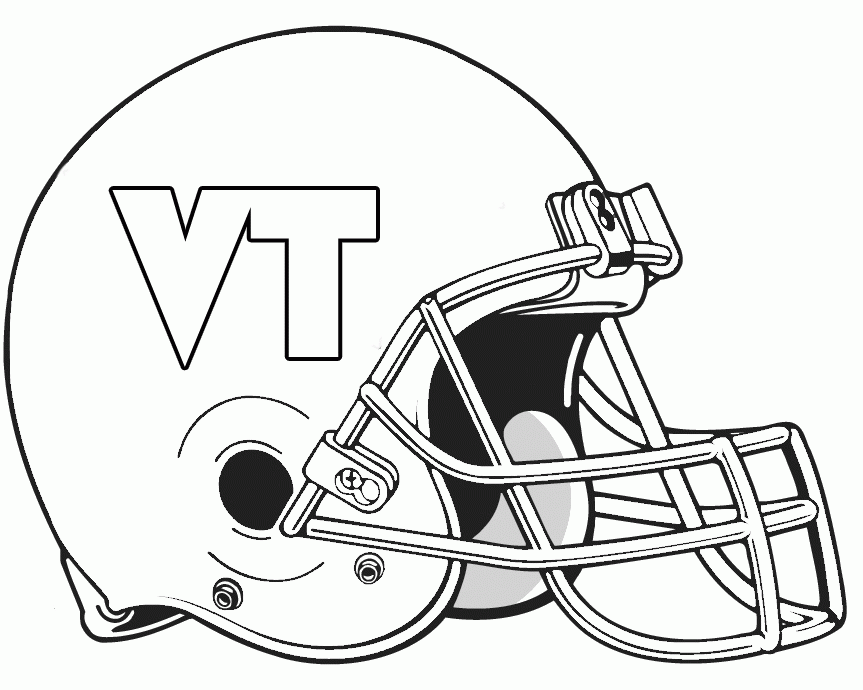 Miami Dolphins Football Helmet Coloring Pages - Football Coloring 
