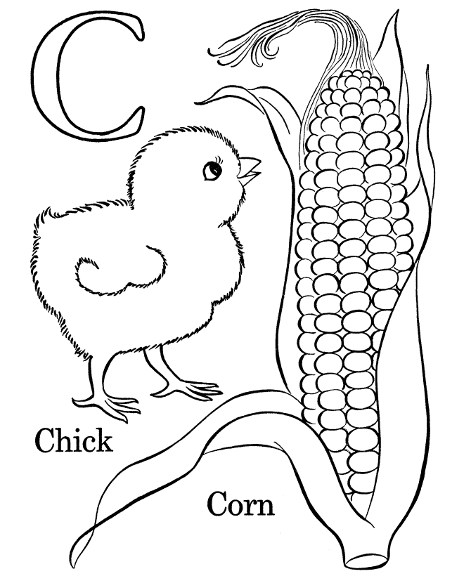 Kids Coloring Sheet | Printable Coloring Pages for Kids
