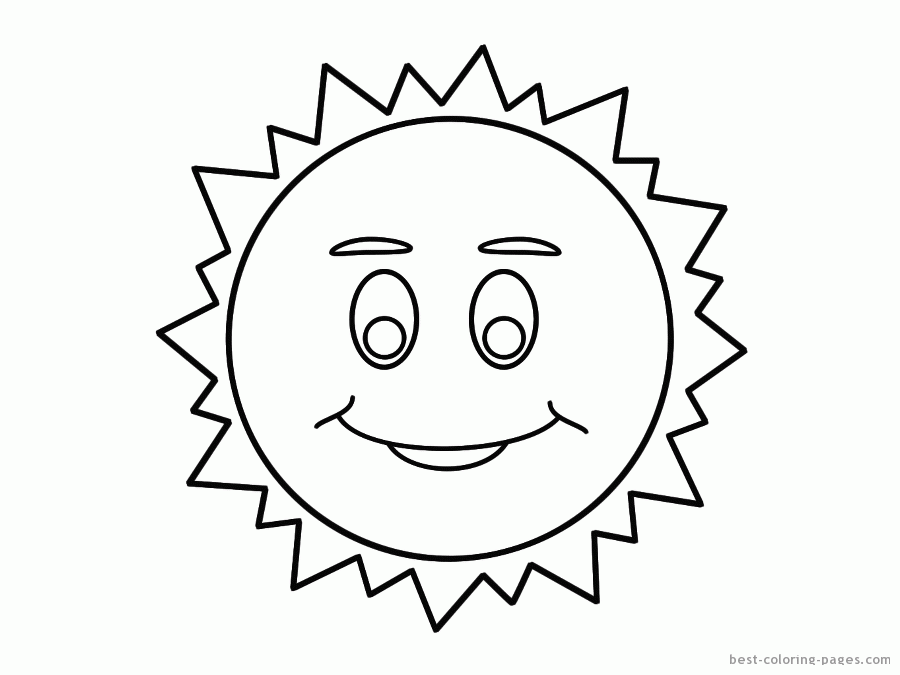 Sun Printable Coloring Pages | Best Coloring Pages - Free coloring 