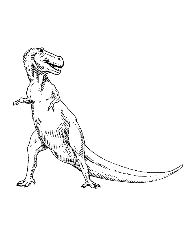 T-Rex Coloring Pages | Printable dinosaurs coloring page and kids 