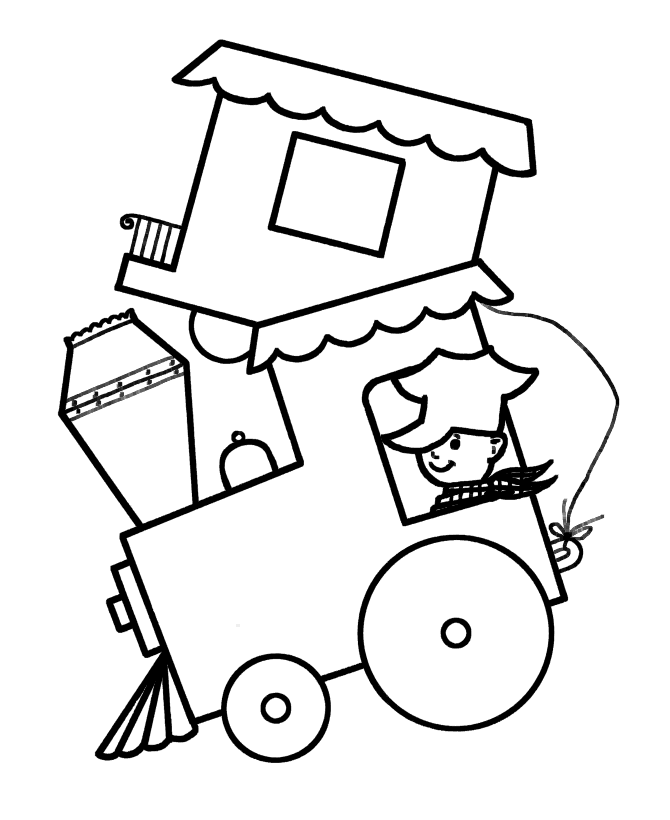 Simple Coloring Pages (18) | Coloring Kids