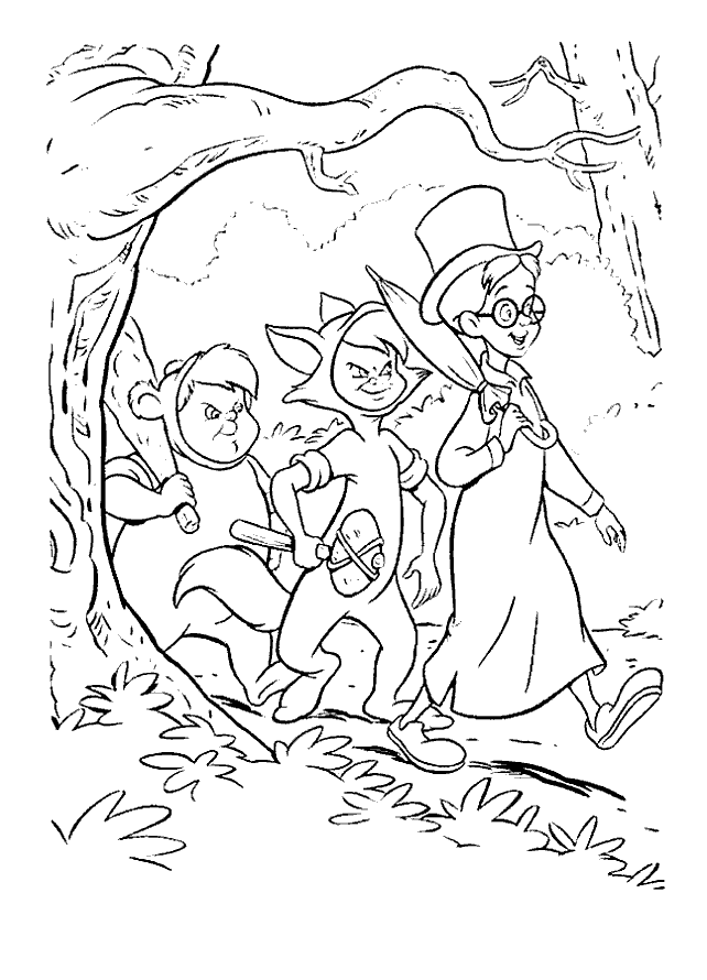Peter Pan Coloring Pages Picture X