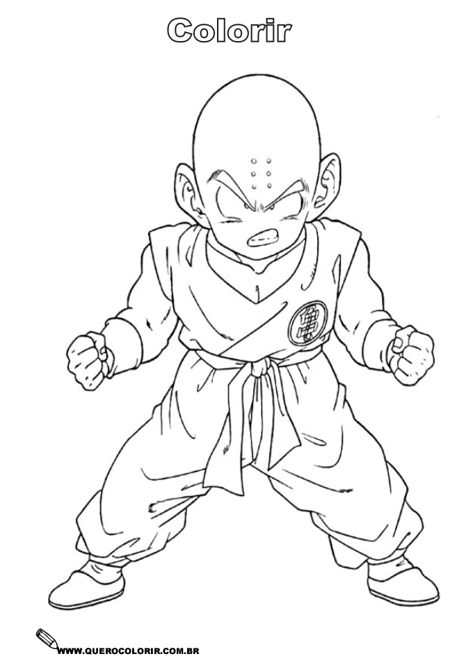 Dragon Ball Z - Quero Colorir