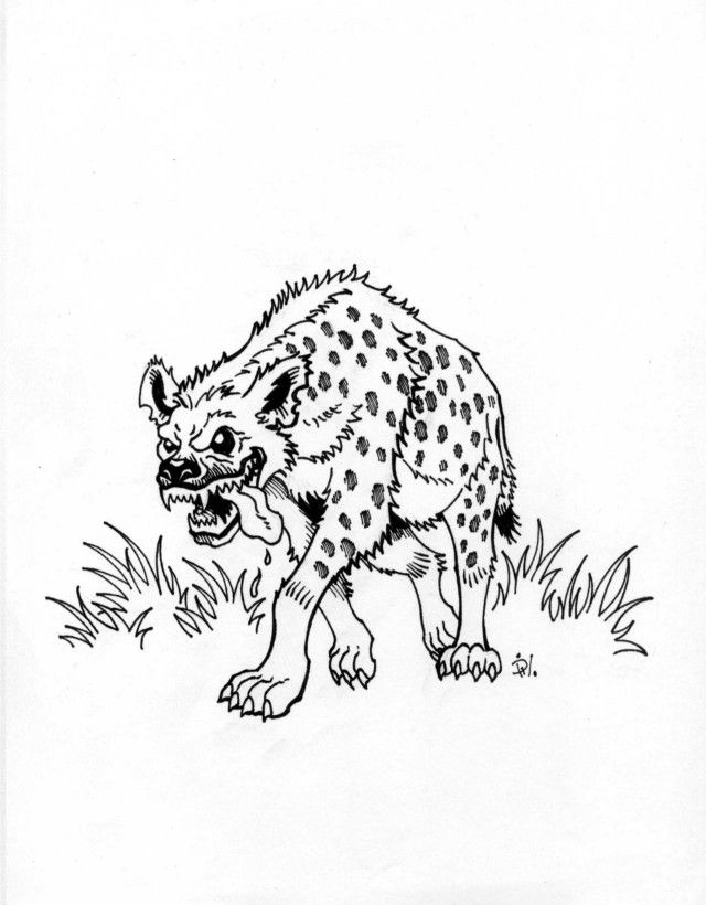 Hyena Coloring Pages Incredible Png 288612 Leopard Gecko Coloring 
