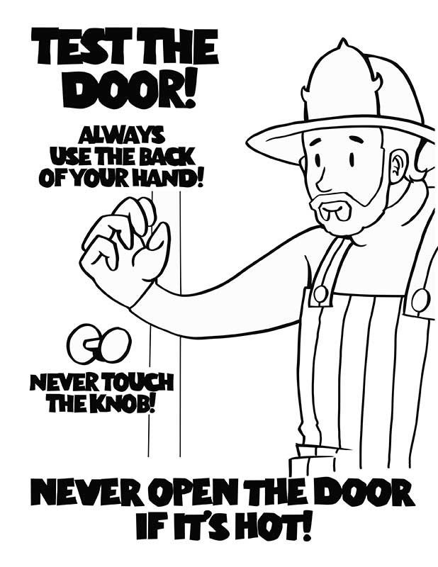 Friendzies Fire Prevention Coloring Book
