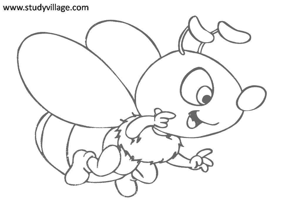 Funny Insects Printable Coloring Page For Kids 23 Funny Insects
