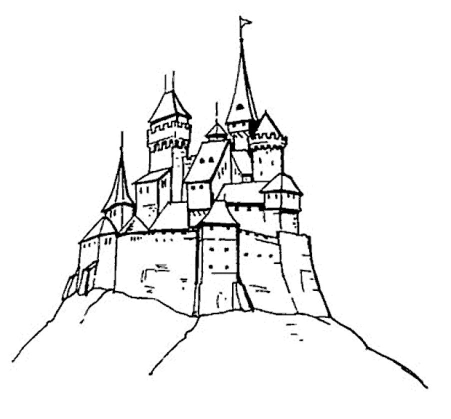 sand castle coloring pages for kids | Coloring Pages For Kids