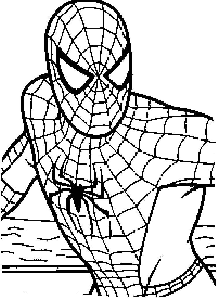 Spiderman Enemies Come See Coloring Page |Spyderman coloring pages 