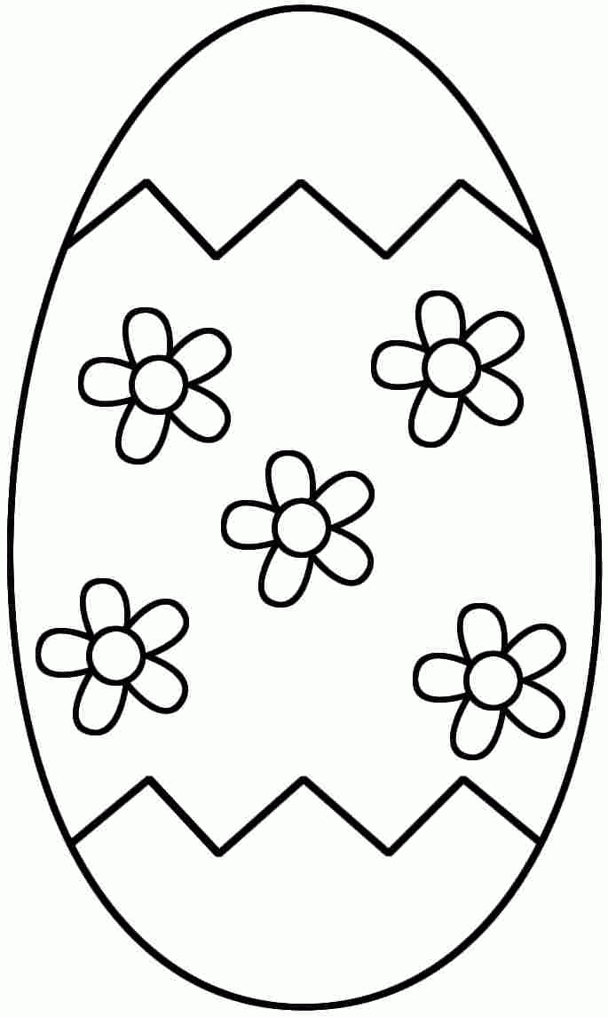Free Printable Coloring Pages Easter Egg For Kids & Boys - #