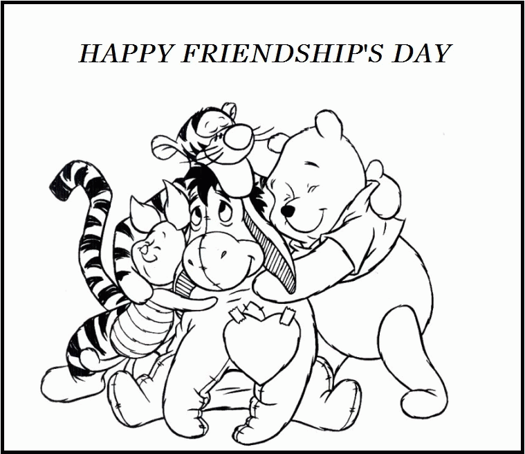Friendship Day Coloring Pages Pinterest, Tumblr | Funny Internet 