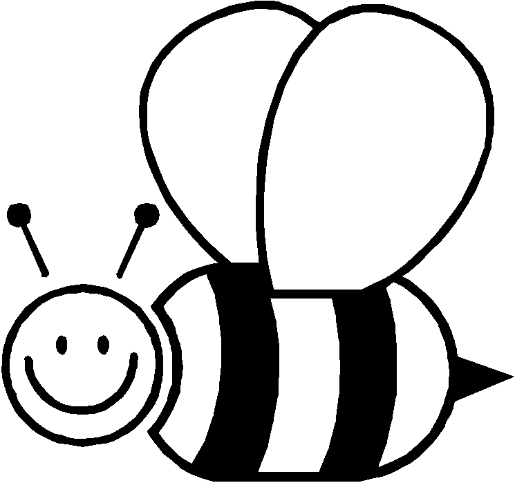 Drawings of A Queen bee Colouring Pages (page 3)