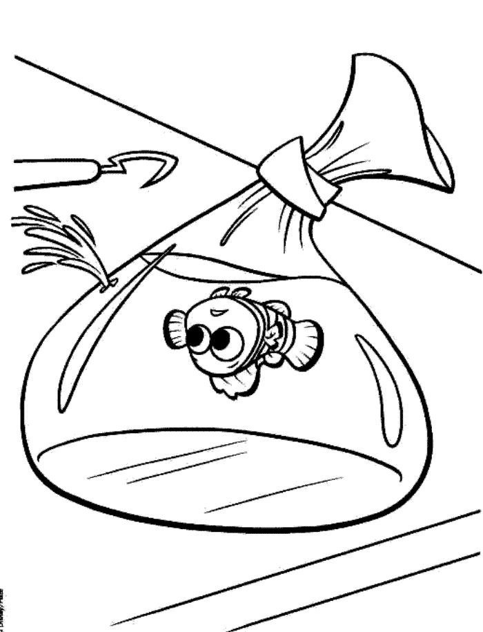 Coloring Pages of Finding Nemo – A Splendid Animated Adventure 
