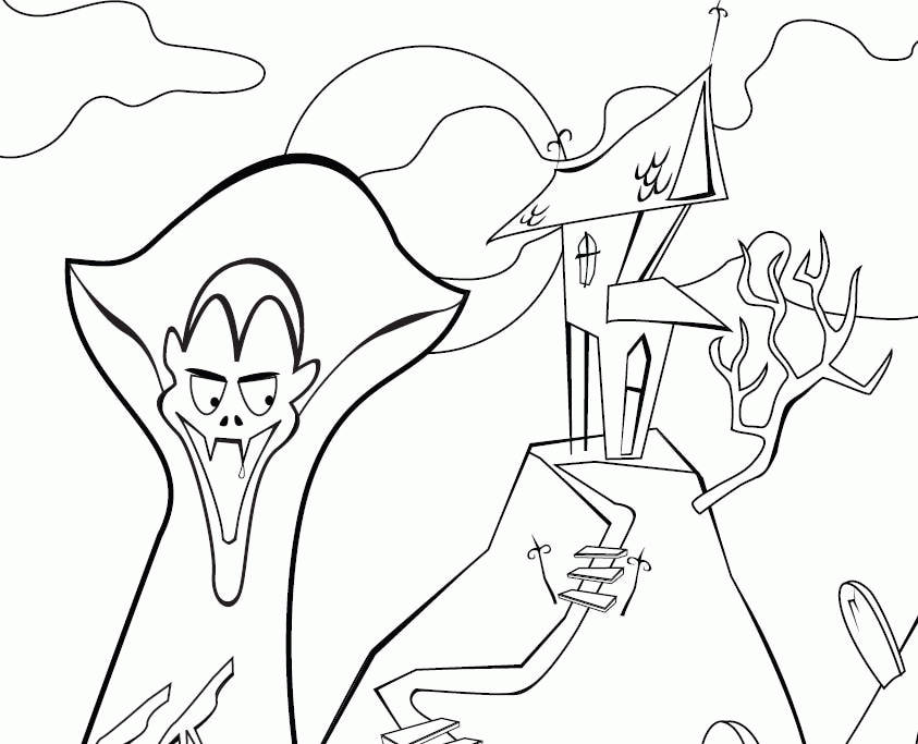halloween coloring pages for kids free | Coloring Picture HD For 