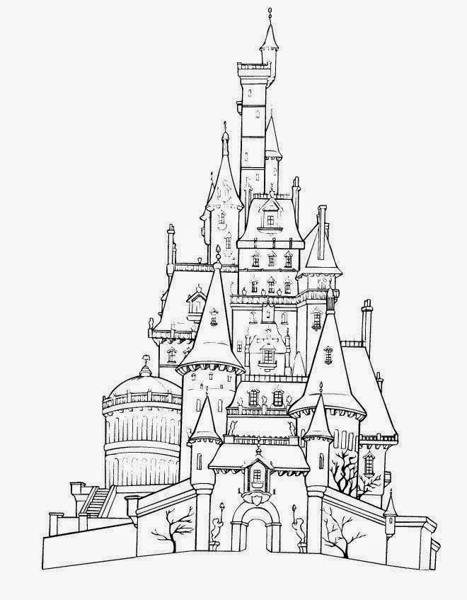Disney World Coloring Pages - Disney Coloring Pages