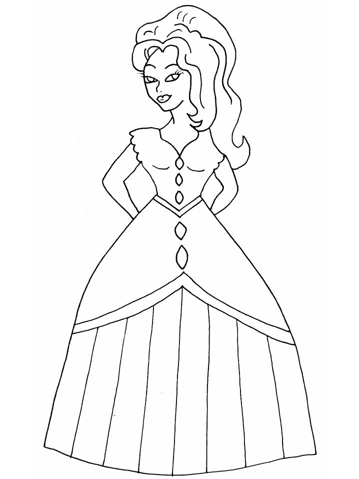 Coloring Pages for Girls Coloring Pages for Kids- Free Printable 