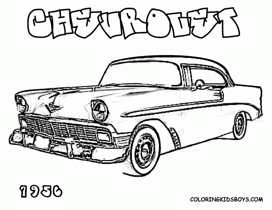 Muscle Car Coloring Page Coloring Pages Amp Pictures IMAGIXS 