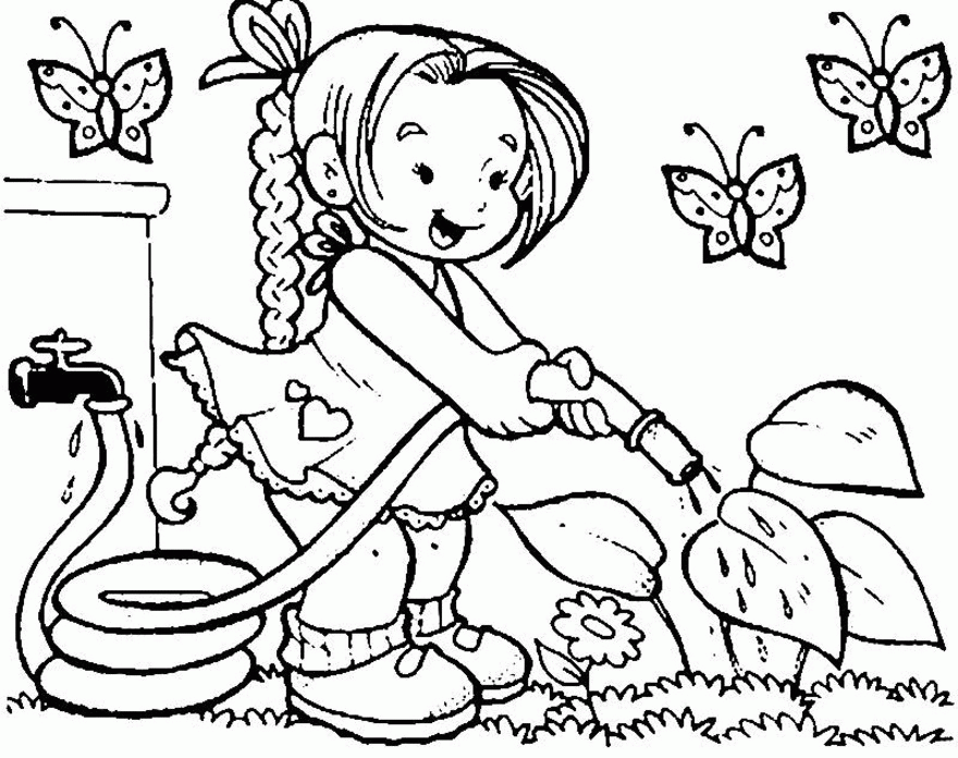 educational coloring pages for kids : Printable Coloring Sheet 
