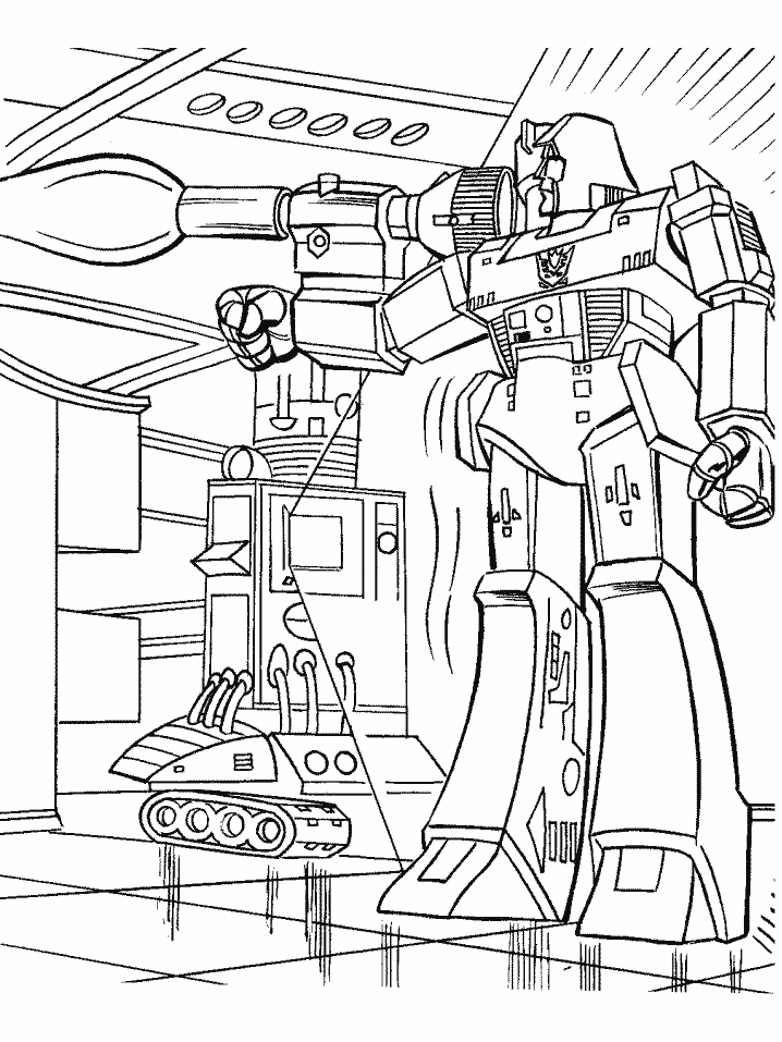 Transformers Movie Coloring Pages