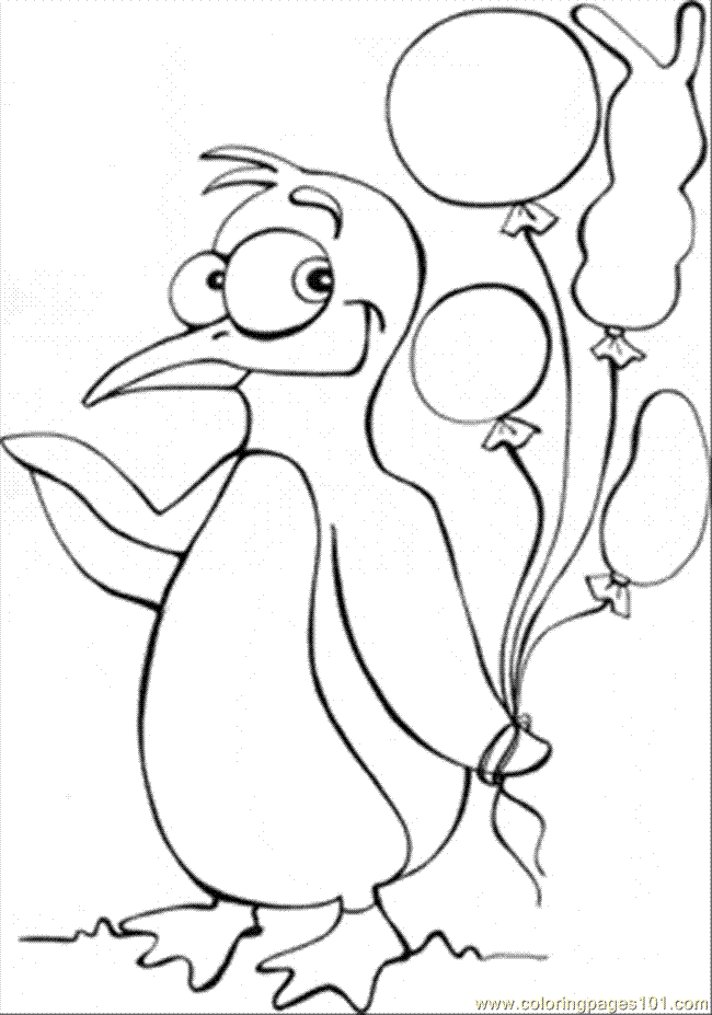 Coloring Pages Penguin Coloring Pages (Cartoons > Ice Age) - free 