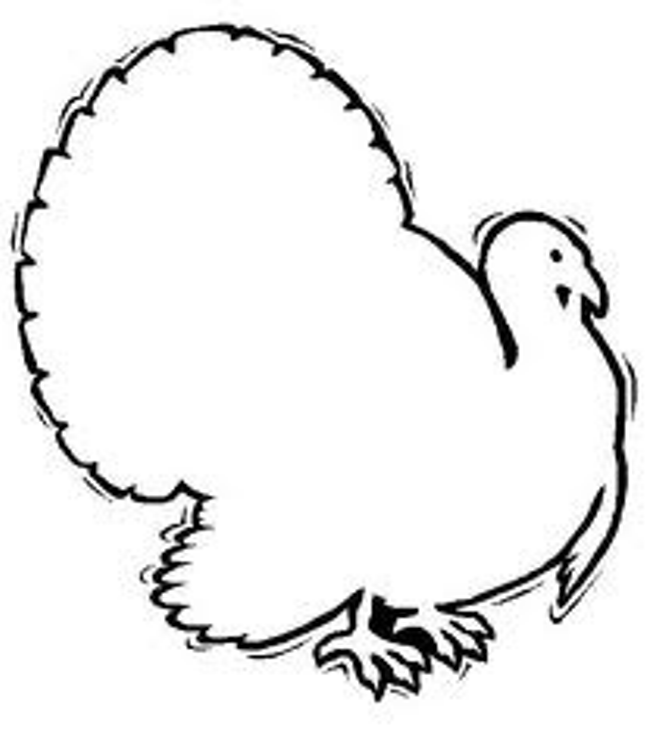 Search Results » Free Printable Turkey Template