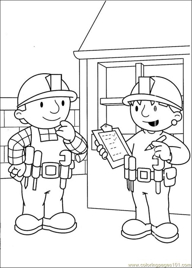Coloring Pages Bob The Builder 08 (Cartoons > Bob the Builder 