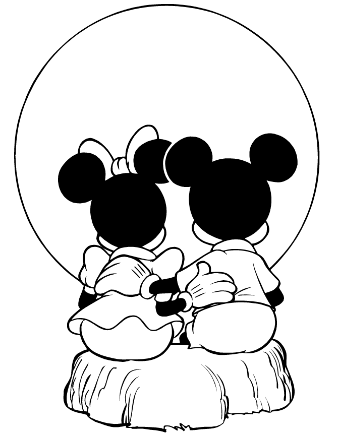 Minnie Mouse Coloring Pages | ColoringMates.