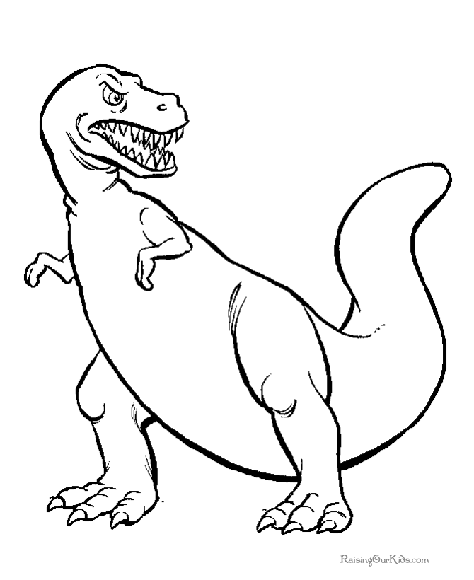 dinosaur head Colouring Pages (page 2)