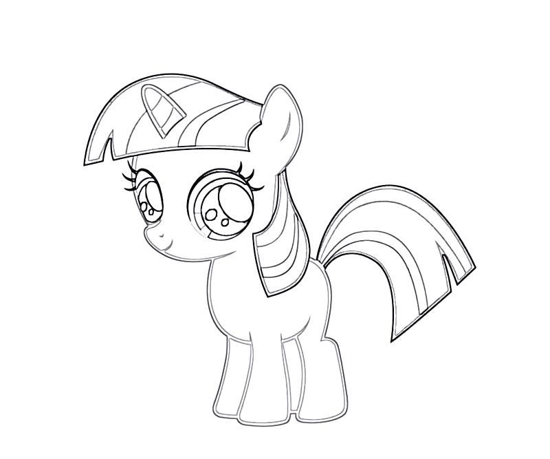 29 Twilight Sparkle Coloring Page