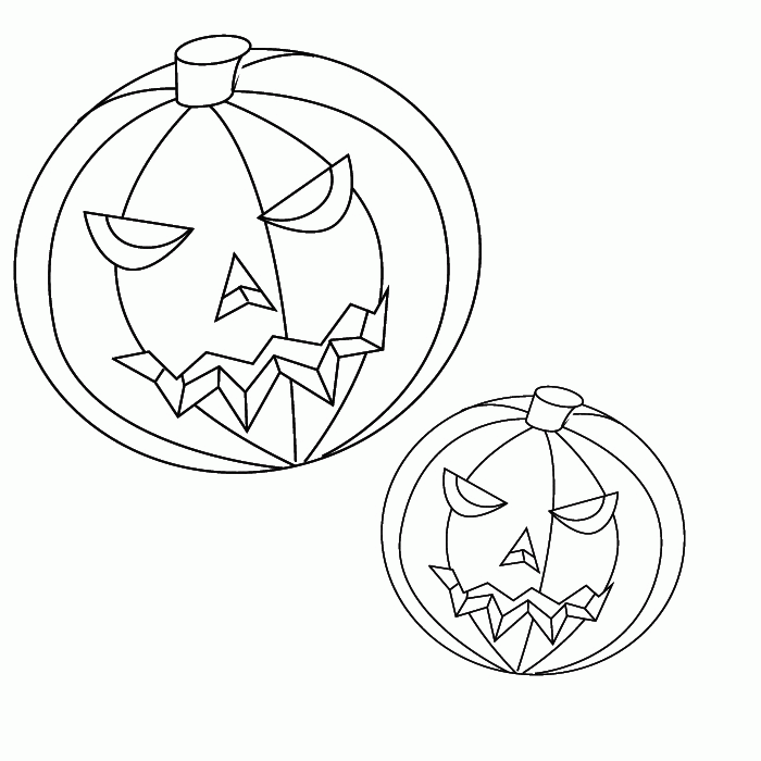 pumpkin coloring page ready to be printed