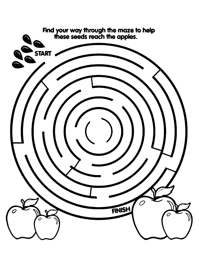 Coloring Pages Mazes 197 | Free Printable Coloring Pages