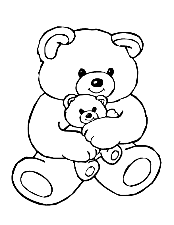 lucky care bear Colouring Pages