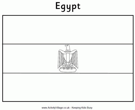 Egyptian coloring page