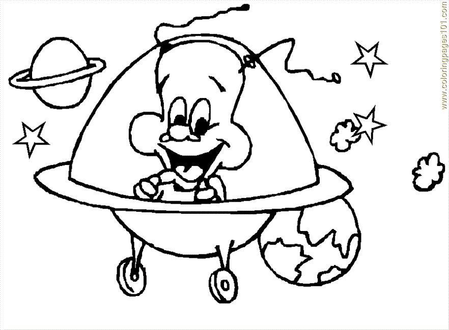 space ships Colouring Pages (page 3)