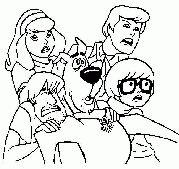 Scooby Doo Wallpapers and Coloring Pages