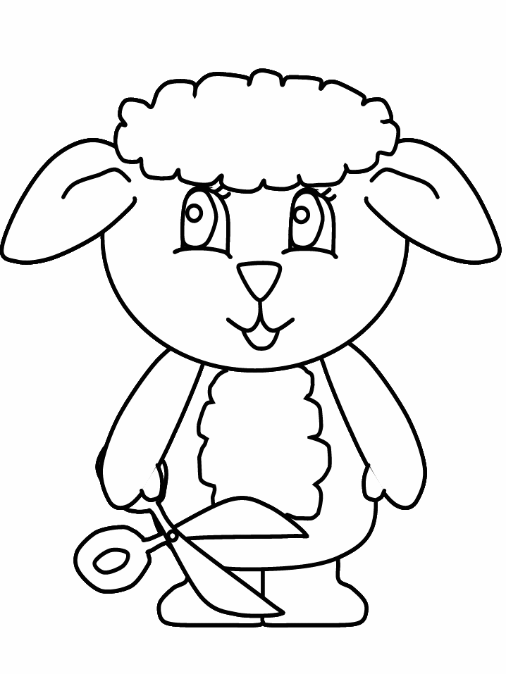 Sheep Coloring Pages Printable | Free coloring pages
