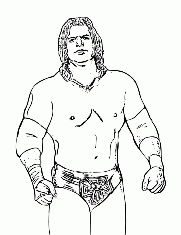 wwe free coloring pages | Printable Coloring Pages
