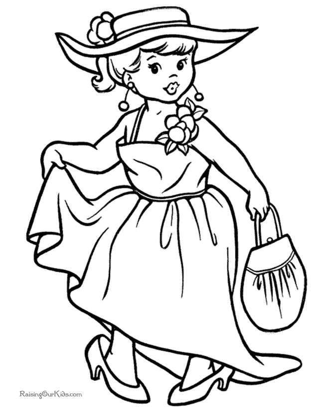 these printable halloween girl coloring book pages provide hours 