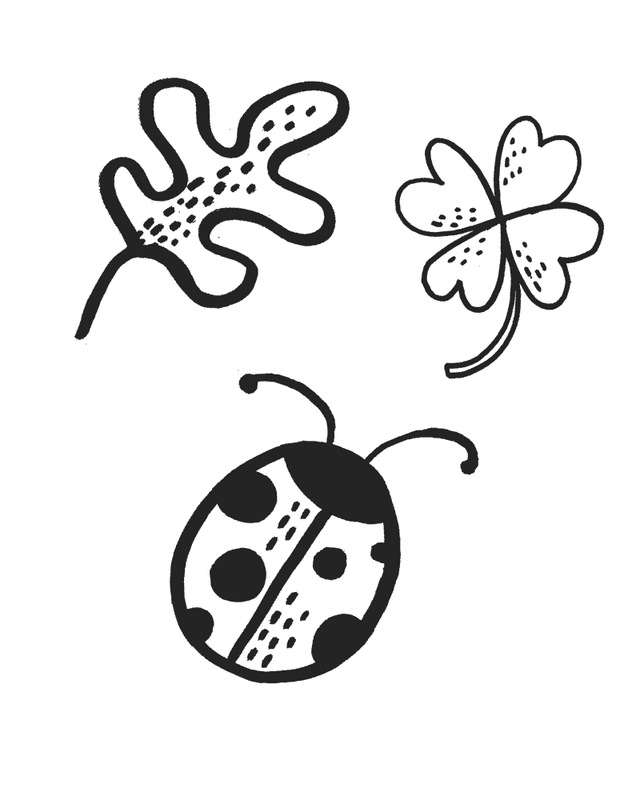 Lady Bug - Free Printable Coloring Pages
