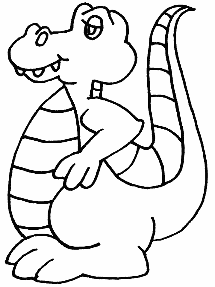 Alligator Animals Coloring Pages & Coloring Book