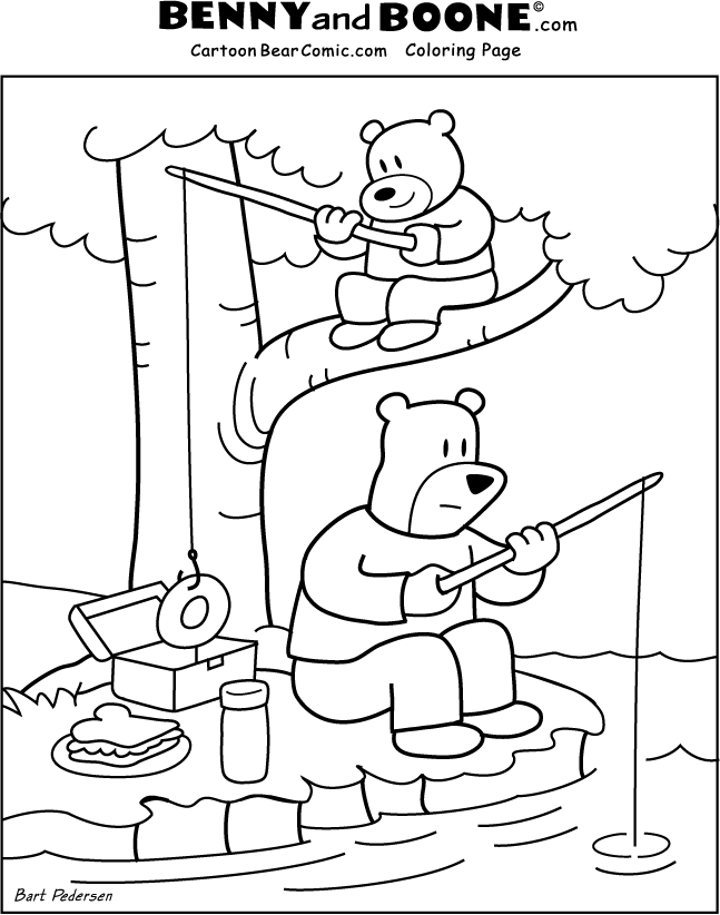 Little Bear Maurice Sendak Coloring Pages - Coloring Nation
