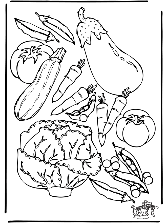 Fifi Had Lots Of Fruits Coloring Page | HelloColoring.com 