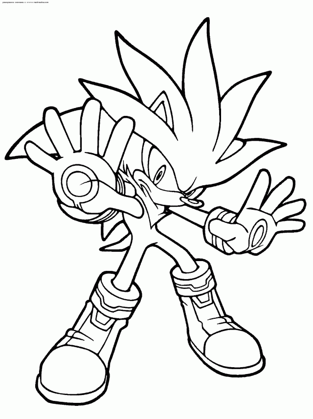 Sonic Dry Bones Coloring Page Drawing And Coloring For Kids 221618 